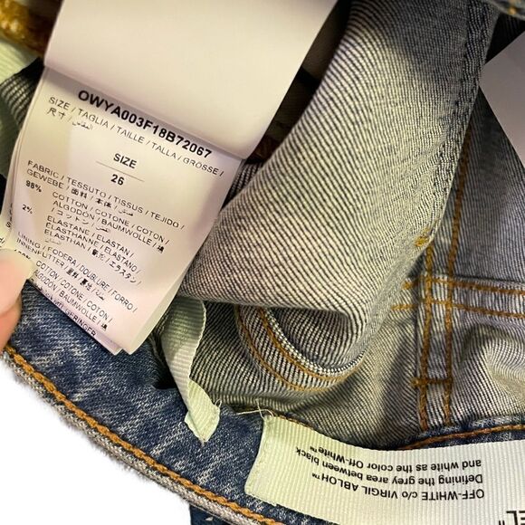 Off-White DENIM Pants |Size:26| - Picture 4 of 10